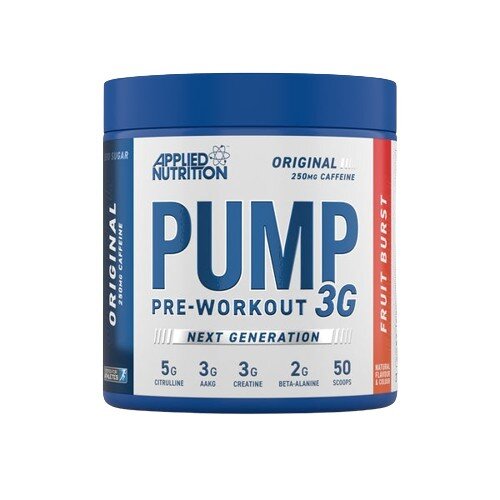 Pump 3G Pre-Workout, Fruit Burst - 375g