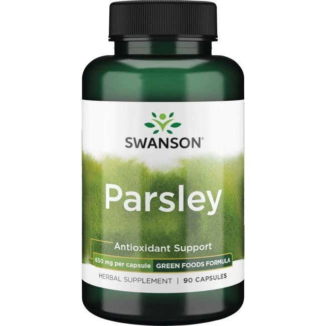 Swanson Parsley 650mg 90 Kapsułek