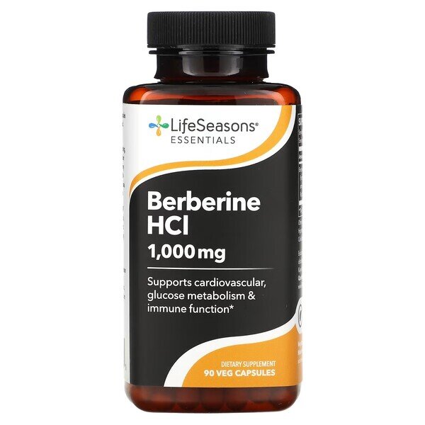 Berberine HCl - 90 vcaps