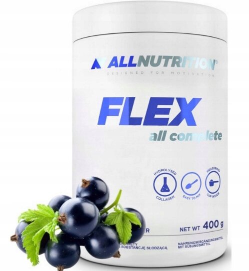 Allnutrition Flex All Complete Kolagen Hydrolizowany w Proszku Czarna Porzeczka 400g