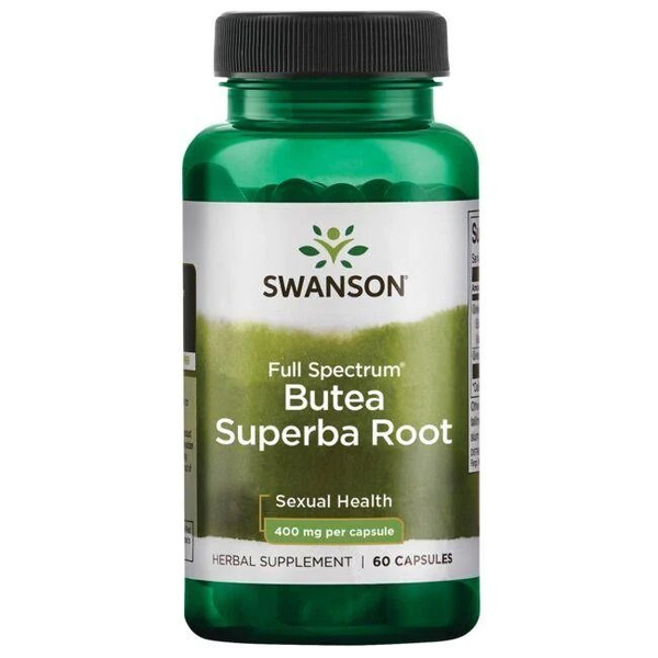 Swanson Full Spectrum Butea Superba Root 400mg 60 Capsules