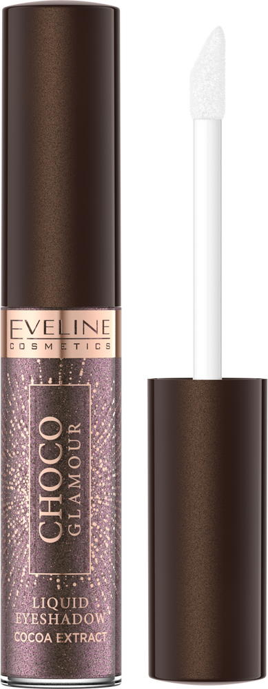 Eveline Choco Glamour Wodoodporne Cienie w Płynie Nr 06 6,5ml