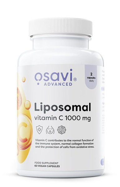 Osavi Liposomal Vitamin C 1000mg for Immune Support 60 Vcaps