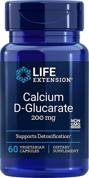 Calcium D-Glucarate, 200mg - 60 vcaps