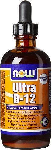 Now Foods Vitamin B-12 Ultra Liquid 118ml