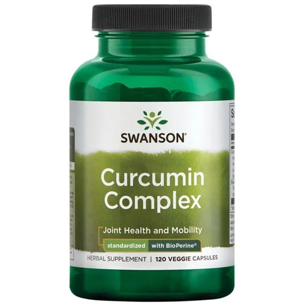 Swanson Curcumin Complex 120 Vcapsules