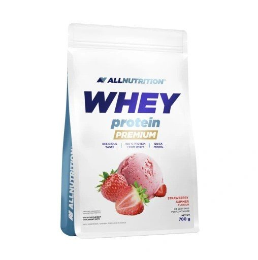 Allnutrition Whey Protein Premium Truskawkowe Lato 700g