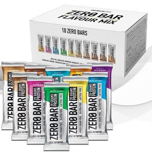 Zero Bar, KIT Flavour Mix  - 10 x 50g