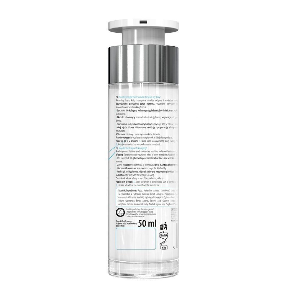 Apis Natural Slow Aging Step 1 Velvet Cream Reducing First Wrinkles 50ml