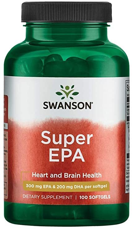 Swanson Super EPA Kwasy Omega 3 100 Kapsułek