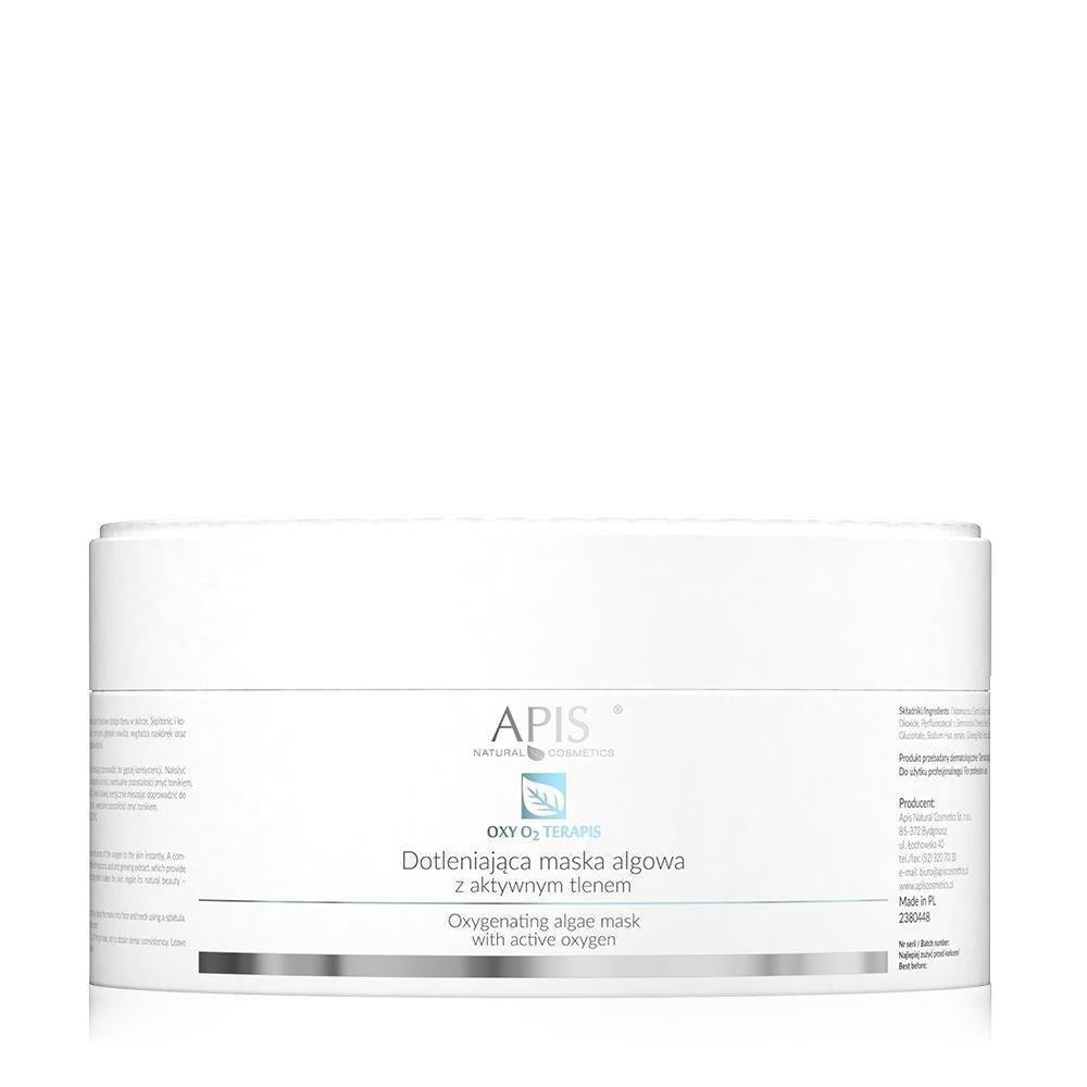 Apis Professional Oxy O2 Therapies Oxygenating Algae Mask with Active Oxygen for Dull Skin 100g