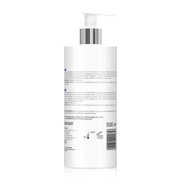 Apis Professional Cleansing Micellar Liquid for Face and Eye Make-up Removal 500ml Best Before 29.11.25