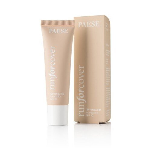 Paese Run for Cover 12h Long-lasting Covering Foundation No. 50N Natural 30ml