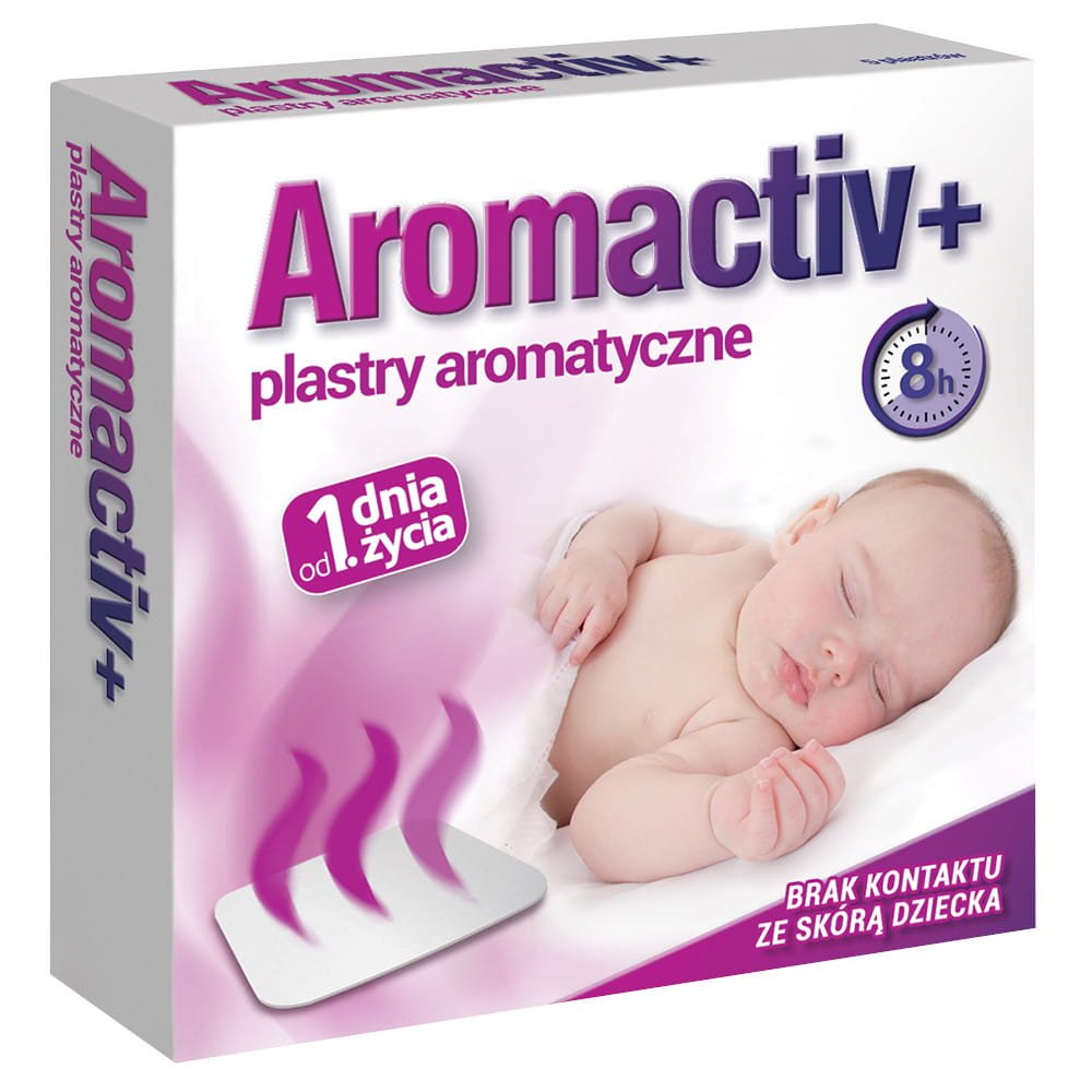 Aflofarm Aromactiv Plastry Aromatyczne o Działaniu Odświeżającym 5 szt