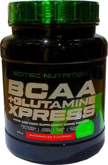 BCAA + Glutamine XPress, Watermelon - 600g