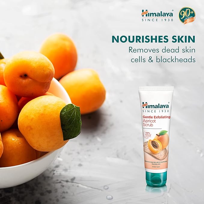 Himalaya Delikatnie Złuszczający Peeling Morelowy dla każdego Rodzaju Skóry 75ml