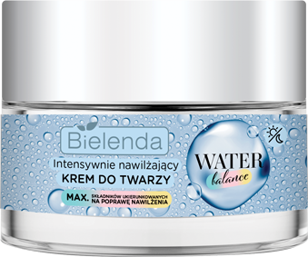 Bielenda Water Balance Intensywnie Nawilżający Krem do Twarzy Vegan 50ml