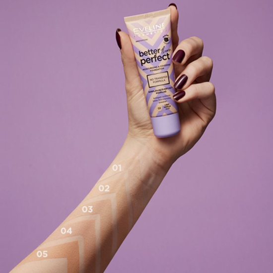 Eveline Better Than Perfect Covering Foundation No.02 Light Vanilla Warm 30ml