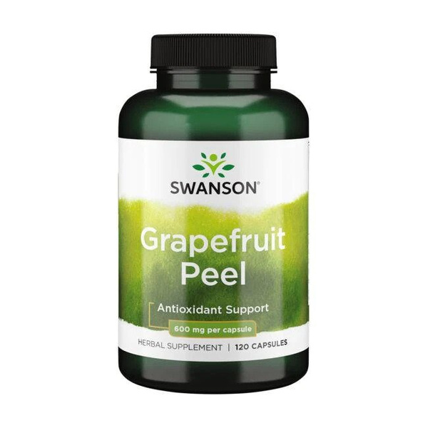 Swanson Grapefruit Peel 600mg 120 Capsules