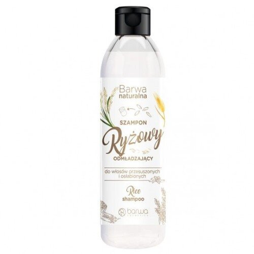 Barwa Natural Rejuvenating Rice Shampoo for Dry and Weakened Hair 300ml