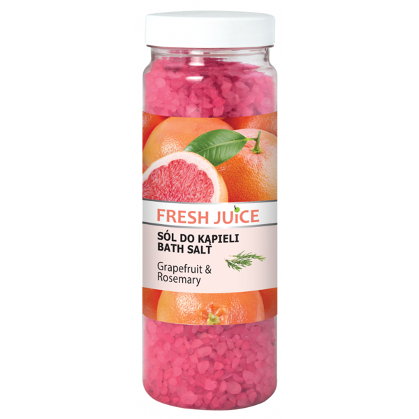 Fresh Juice Sól do Kąpieli Grejpfrut i Rozmaryn 700g