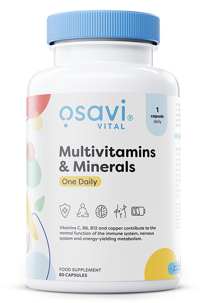 Osavi Multiwitamina i Minerały Raz Dziennie dla Dorosłych 60 Kapsułek
