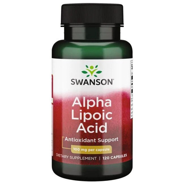 Swanson Alpha Lipoic Acid 100mg 120 Capsules