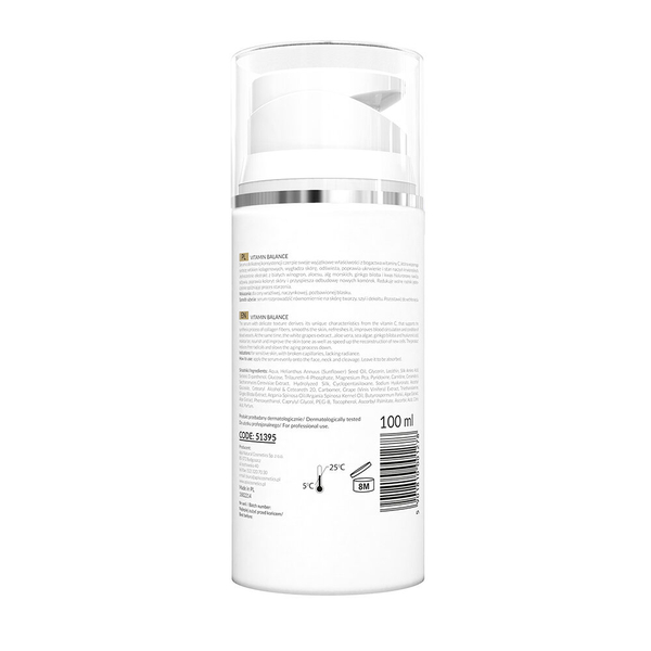 Apis Professional Vitamin Balance Serum z Witaminą C i Białymi Winogronami dla Skóry Suchej Wrażliwej i Naczynkowej 100ml