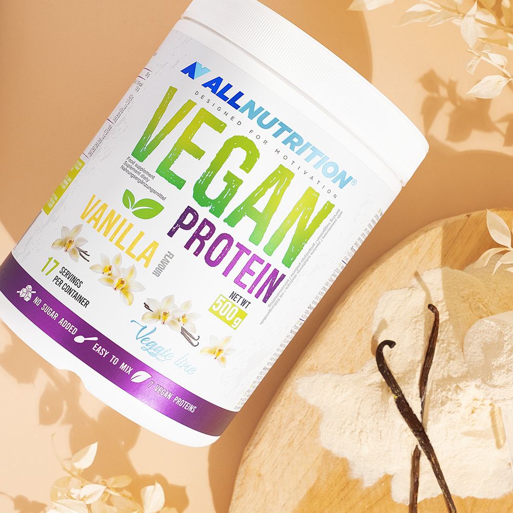 Allnutrition Vegan Protein Vanilla 500g
