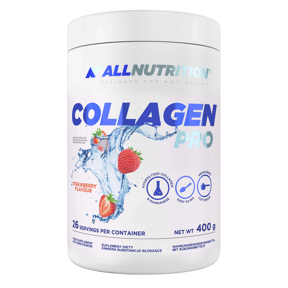 Allnutrition Collagen Pro Hydrolyzed Collagen Drink Strawberry 400g