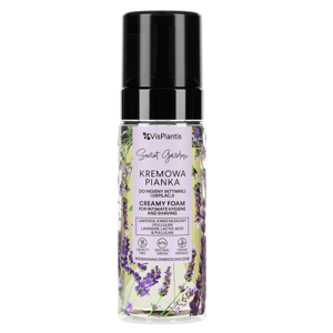 Vis Plantis Secret Garden Lawenda i Kwas Mlekowy Pianka do Higieny Intymnej dla Skóry Wrażliwej 170ml Best Before 18.01.26
