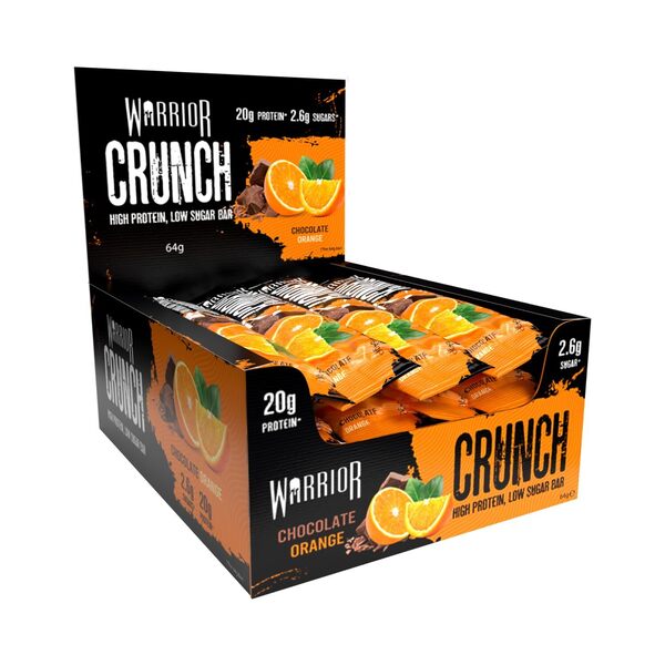 Crunch Bar, Chocolate Orange - 12 bars