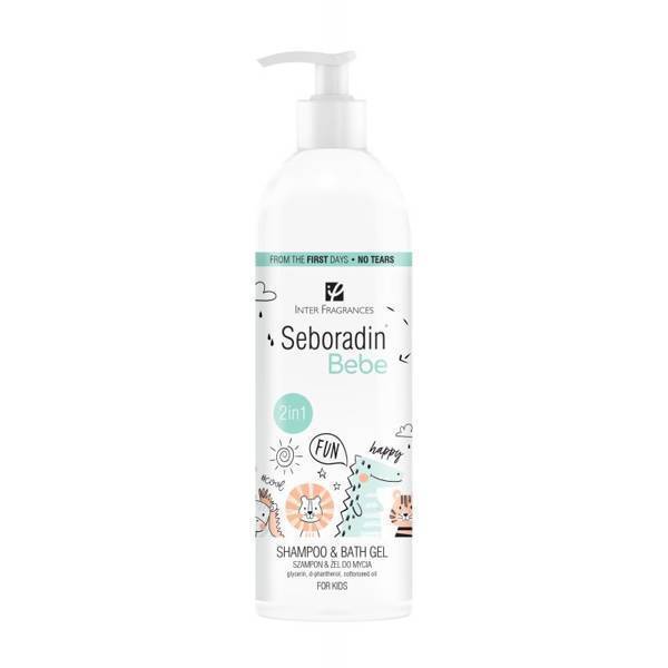 Seboradin CleanBebe 2in1 Shampoo and Bath Gel for Kids 500ml