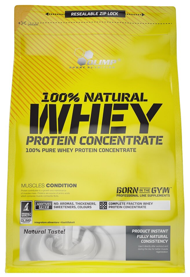 100% Natural Whey Protein Concentrate - 700g