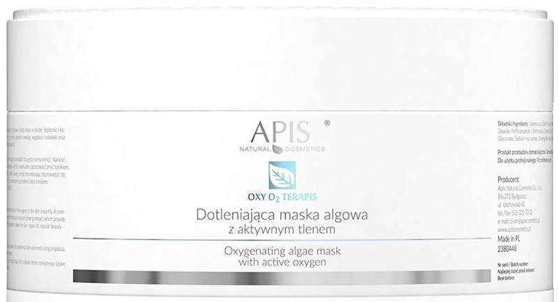 Apis Professional Oxy O2 Therapies Dotleniająca Maska Algowa z Aktywnym Tlenem dla Skóry Pozbawionej Blasku 100g