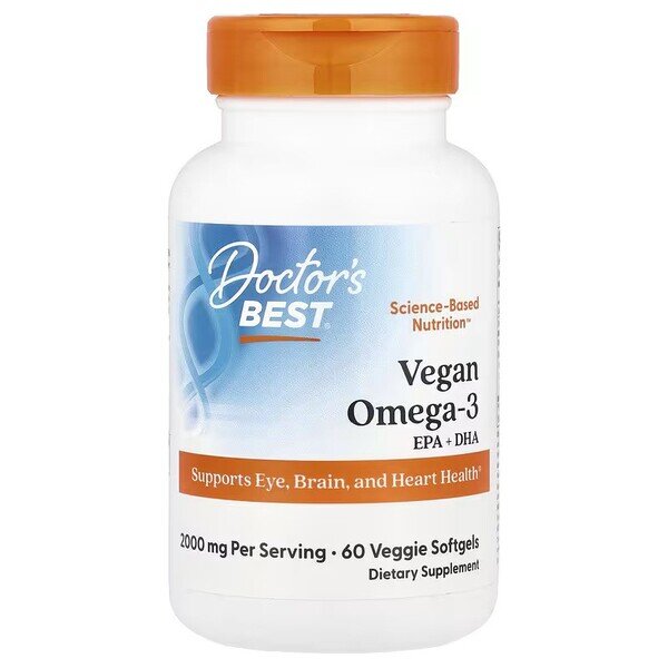 Vegan Omega-3 EPA + DHA - 60 veggie softgels