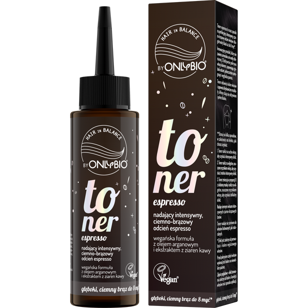 OnlyBio Hair in Balance Toner do Włosów Espresso 100ml