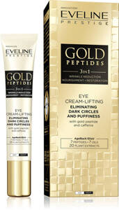 Eveline Gold Peptides 3w1 Krem-Lifting pod Oczy ze Złotym Peptydem i Kofeiną  20ml