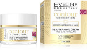 Eveline Contour Correction Krem Odmladzajacy Modelujący Owal Twarzy 60+ na Noc i na Dzień 50ml