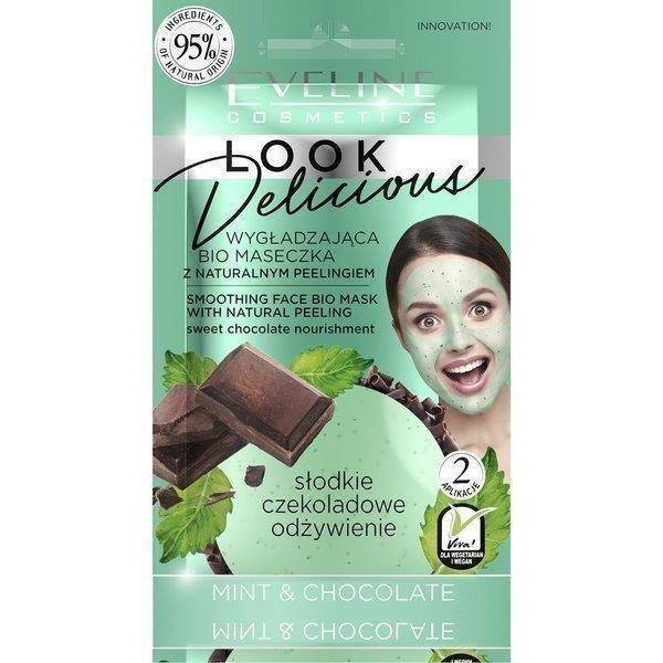 Eveline Look Delicious Bio Maseczka Wygładzająca do Twarzy z Miętą i Czekoladą 10ml