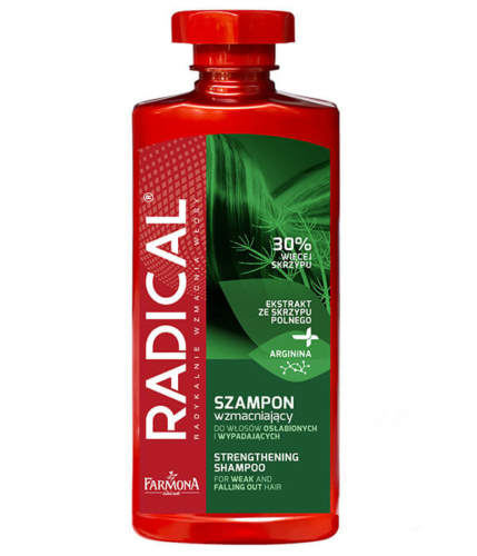 Farmona Radical Szampon Wzmacniający Do Włosów Wypadających I Osłabionych 400ml