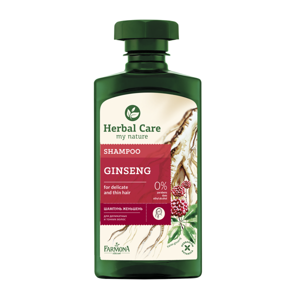 Herbal Care Regenerujący Szampon do Włosów Cienkich i Delikatnych Żeń-Szeń 330ml