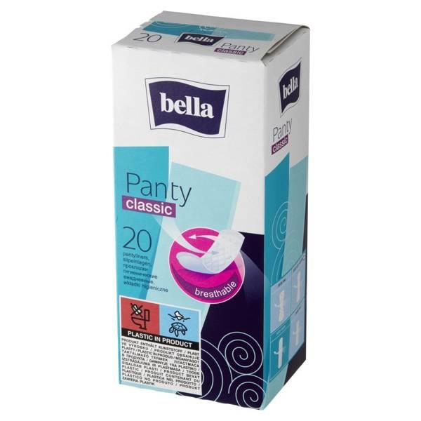 Bella Panty Classic Wkładki Higieniczne 20 Sztuk