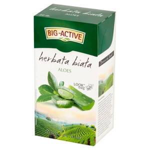Big-Active Herbata Biała Uzupełniona Aloesem o Intensywnym Aromacie 20x1.5g