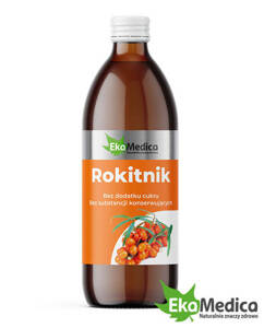 EkaMedica Naturalny 100% Sok z Rokitnika 500ml