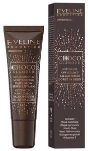 Eveline Choco Glamour Odżywczo-Nawilżający Balsam-Serum do Ust na Dzień 12ml