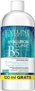 Eveline Hyaluron Clinic Ultranawilżający Płyn Micelarny 3w1 500ml