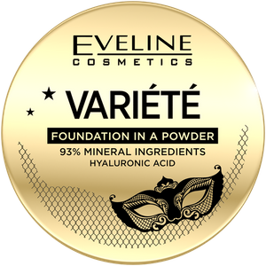 Eveline Variete 93% Naturalnych Składników Podkład Mineralny w Pudrze 02 Natural 8g