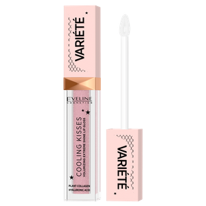 Eveline Variete Cooling Kisses Błyszczyk Zwiększający Objętość Ust z Efektem Chłodzącym Nr 02 Sugar Nude 6,8ml