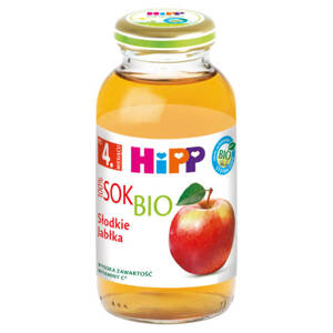 Hipp Bio Sok 100% Słodkie Jabłka dla Niemowląt po 4 Miesiącu 200ml
